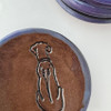 Rhodesian Ridgeback mini bowl. Food safe, microwave and dishwasher safe.