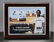Product Spotlight: Piano Wood Custom Plaque Award