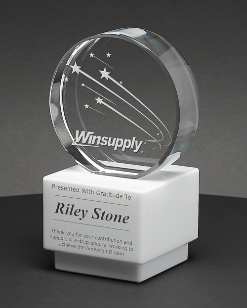 WHITE CRYSTAL TROPHY TO RECOGNIZE EMPLOYEE ACHIEVEMENTS WHITE CRYSTAL TROPHY TO RECOGNIZE EMPLOYEE ACHIEVEMENTS