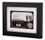 Client Appreciation framed award with sued matting and hand shaking medallion FR55