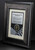 US Military Framed Plaque award engraved with Flag and medal profile view 12x14