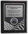 8x10 Military Plaque with US Flag 3D design on Walnut Piano Wood Engraved with your message
