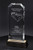 Crystal tower recognition award 14" tall