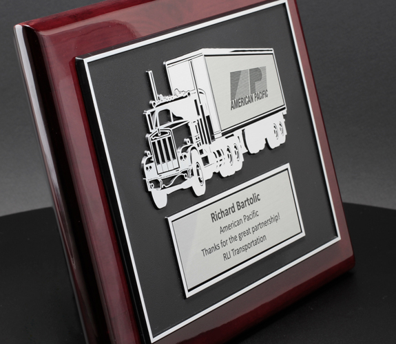 Custom Truck Driver Recognition Plaque ASAP Awards Custom Truck Driver Recognition Plaque ASAP Awards