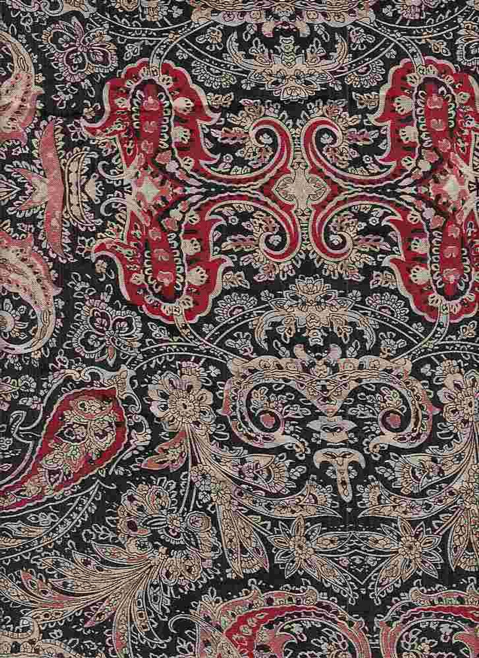 Geometric Abstract Woven Bubble Crepe Fabric Bubble Crepe
