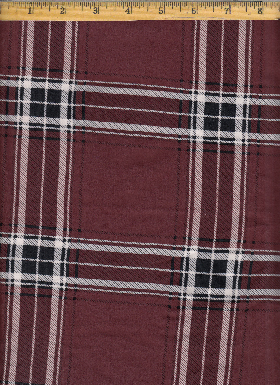 polyester tartan fabric by the yard