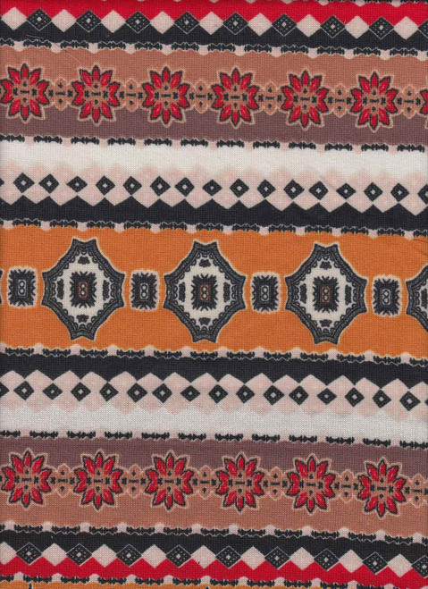 Boho Western Fabric by The Yard 1 Yard Brown Aztec Decorative Waterproof  Outdoor Fabric Outdoor Fabric Ethnic Tribe Arrow Aztec Upholstery Fabric  for