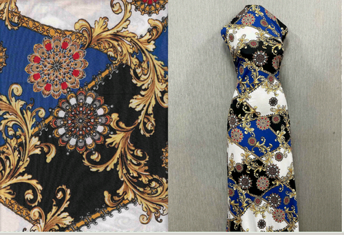 Fabric: Original Versace Versace Fabric silk Jewelry print – купить на  Ярмарке Мастеров – M7DDUCOM | Fabric, Moscow