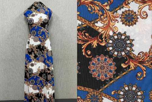 Fabric: Original Versace Versace Fabric silk Jewelry print – купить на  Ярмарке Мастеров – M7DDUCOM | Fabric, Moscow