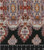 Aztec / Bohemian Border Woven Fabric - Challi Ptbo817 Black-Lil-Rust Double Border