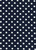 Dots Knit DTY Brushed Polyester Knit Spandex Fabric - DTY Brush D1070 Navy-Ivo Dot
