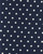 Dots Knit DTY Polyester Knit Spandex Fabric - DTY D1024 Navy-White Dot