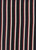 Stripe Woven Bubble Crepe Fabric - Bubble Crepe S212 Black-Rust-Ivory