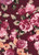 Floral Knit Dty Brushed Polyester Knit Spandex Fabric- DTYBRUSHF1001 Burgandy-Mauve