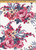 Floral Woven Bubble Crepe Fabric - Bubble Crepe F0087 Ivory-Mauve-Blue