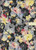 Floral Knits Lace Fabric- Lace PrtF261 Black-Yellow-Blue