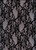 Floral Knits Lace Fabric- Lace-39 Black