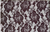 Floral Knits Lace Fabric- Lace-40 Black
