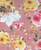 Floral Knit Power Mesh Fabric - Power MeshF122 Mauve-Pink-Blue