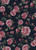 Floral Woven Bubble Crepe Fabric - Bubble Crepe F133 Navy-Coral
