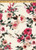 Floral Woven Bubble Crepe Fabric - Bubble Crepe F161 Ivory-Coral
