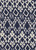 Aztec-Bohemian Woven Rayon Challis Fabric - Challi PTAZ772 navy-stone