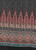 Aztec / Bohemian Border Woven Fabric - Challi Ptbo926 black-rust-jade  Double border