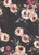 Floral Woven Hi Multi Chiffon Fabric - Hi Multi F506 Black-Mauve