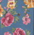 Floral Woven Hi Multi Chiffon Fabric - Hi Multi Ptf509 Blue-Mauve