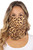 Fashion Neck Gaiter and Face Covering -Cheetah