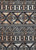 Aztec Knit Hachi Fabric- HachibrusAz303 Black-Taupe
