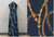 VERSACE Knit DTY Fabric - DTY  V1626 - NAVY-GOLD