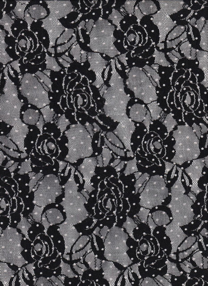 Dot Lace Seamless Pattern Net. Black Cell Textile Openwork Knit. Beads On  Hosiery Knit. Polka Dot In A Row On Reticulate Textile. Royalty Free SVG,  Cliparts, Vectors, and Stock Illustration. Image 48628275.
