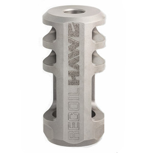 BRO RECOIL HAWG MUZZLE BRAKE SILVER BRO RECOIL HAWG MUZZLE BRAKE SILVER