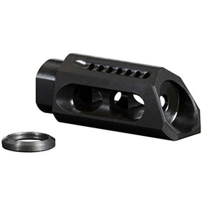 YHM SLANT MUZZLE BRAKE COMPENSATOR 1/2-28 YHM SLANT MUZZLE BRAKE COMPENSATOR 1/2-28