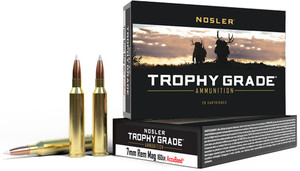 Nosler Trophy Grade 7mm Rem - Mag 160gr Acubond 20rd 10bx/cs Nosler Trophy Grade 7mm Rem - Mag 160gr Acubond 20rd 10bx/cs