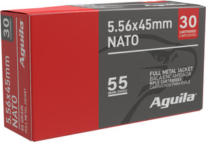 Aguila 5.56x45 55gr Fmj 20rd - 75bx/cs Aguila 5.56x45 55gr Fmj 20rd - 75bx/cs