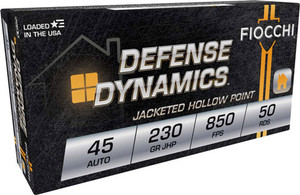 Fiocchi 45 Acp 230gr Jhp - 50rd 10bx/cs Fiocchi 45 Acp 230gr Jhp - 50rd 10bx/cs