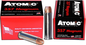 Atomic 357 Mag 158gr Bonded - Jhp 20rd 10bx/cs Atomic 357 Mag 158gr Bonded - Jhp 20rd 10bx/cs