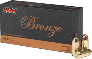 Pmc 45 Acp 230gr Fmj-rn - 50rd 20bx/cs Pmc 45 Acp 230gr Fmj-rn - 50rd 20bx/cs
