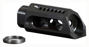 Yhm Slant Muzzle Brake/comp - .308 5/8x24 Threads Yhm Slant Muzzle Brake/comp - .308 5/8x24 Threads