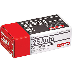 AGU 25ACP 50GR FMJ 50/20 AGU 25ACP 50GR FMJ 50/20