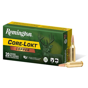 REM CORE LOKT 243WIN 85GR COPPER HP 20/10 REM CORE LOKT 243WIN 85GR COPPER HP 20/10