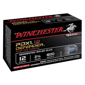 WIN DEFENDER 12GA 2.75 1OZ SLUG 10/10 WIN DEFENDER 12GA 2.75 1OZ SLUG 10/10