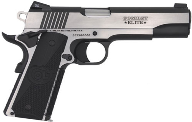 Colt Combat Elite Commander - 9mm Two Tone G10 Grips