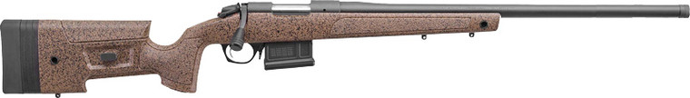Bergara B14 Hmr 7mm Prc 24" - Black Cera/brown Mini Chassis