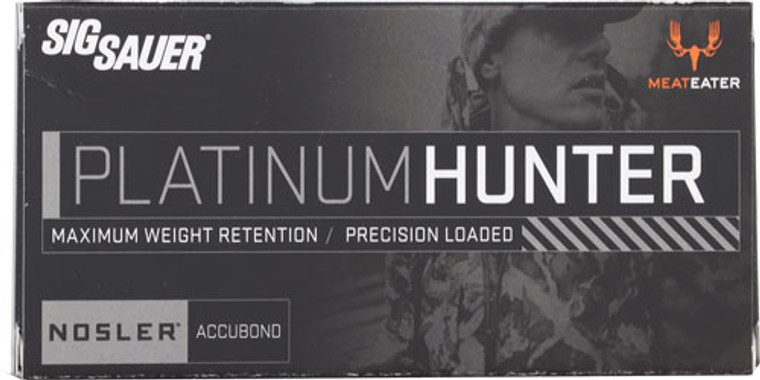 Sig 308 Win 165gr Plantinum - Hunter Accubond 20rd 10bx/cs