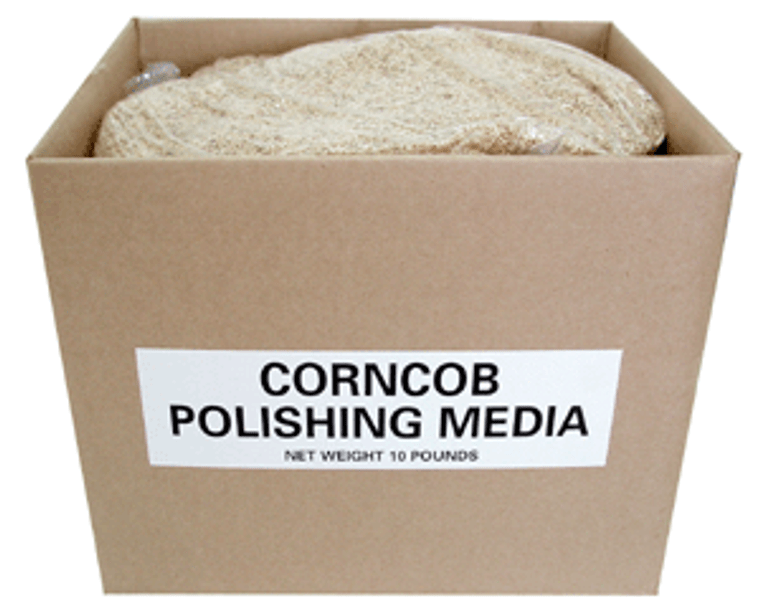 Corncob Polishing Media 10 Lb - Box