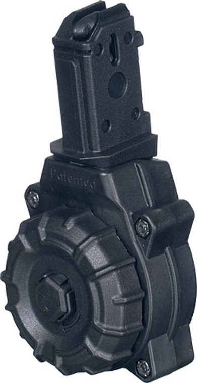 Pro Mag Magazine Cz Scorpion - 9mm 30rd Drum Black Poly <<