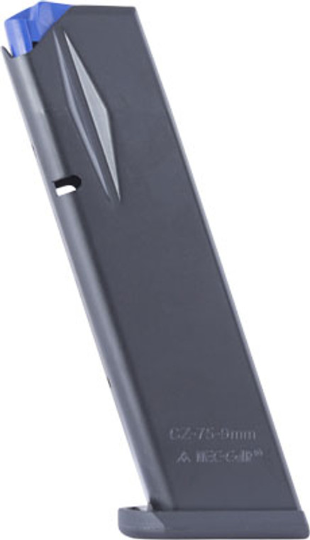 Mec-gar Magazine Cz 75b - 9mm 17rd Flush Fit Afc-black